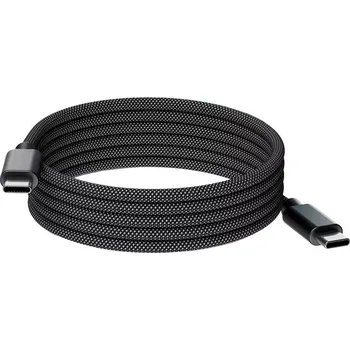 Datový kabel Choetech XCC-1052 USB-C na USB-C magnetický, PD 240W, 1,2m, černý