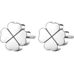 S'Agapõ Jemné ocelové náušnice čtyřlístky CLICK SCK64 + 2 měsíce na vrácení zboží