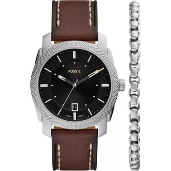 Náramek Fossil Dárkový set Machine FS6081SET + náramek + 2 měsíce na vrácení zboží