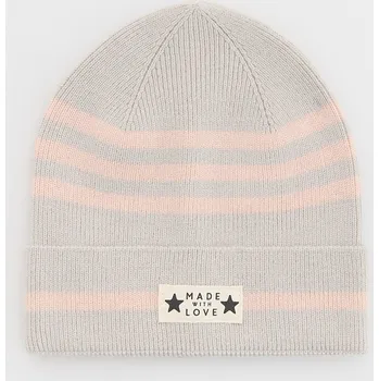 Čepice Reserved - Proužkovaná čepice - světle šedá - 734DM-09X - 734DM-09X-R6