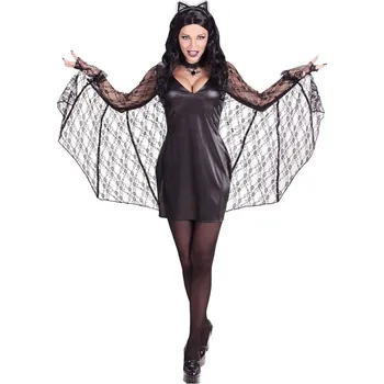 Karnevalový kostým Dámský kostým netopýří žena - M