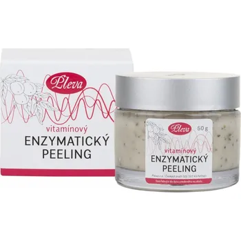 Přípravek na čištění pleti a oči Pleva Vitamínový enzymatický peeling na pleť 50 g