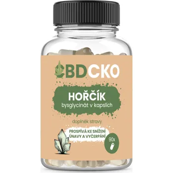 CBDčko CBDčko, Hořčík (Bisglycinát), kapsle 90 Ks