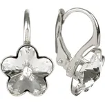 Levien Dívčí stříbrné náušnice Flower Crystal + 2 měsíce na vrácení zboží