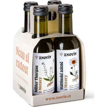 Víno Degustační kolekce 4 jakostních vín 4 x 0,187 l