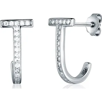Oblečení a móda JVD Originální stříbrné náušnice se zirkony SVLE2484XE9BI00 + 2 měsíce na vrácení zboží