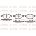 Sada brzdových destiček, kotoučová brzda REMSA 1054.02