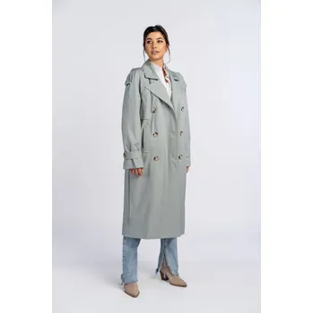 Dámský kabát Trenčkot AMANDA máta 40