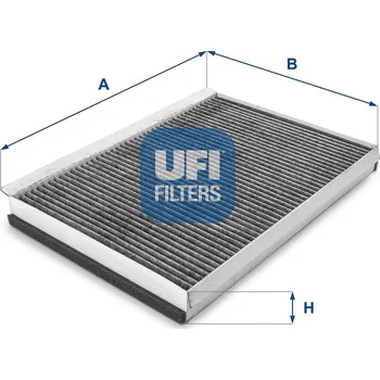 Ventilátor topení a klimatizace Filtr, vzduch v interiéru UFI 54.161.00