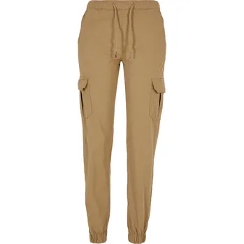 Dámské kalhoty Dámské kalhoty URBAN CLASSICS TB3626 UNION BEIGE 4XL