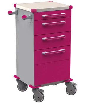 TINY 159 N vozík zdravotnický, plast ABS, fialová