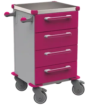 TINY 104 N vozík zdravotnický, plast ABS, fialová