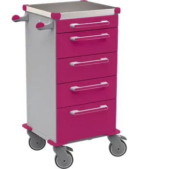 TINY 156 N vozík zdravotnický, plast ABS, fialová