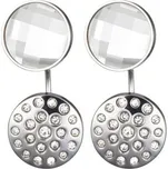 Preciosa Ocelové náušnice Starry Sky s čirými krystaly 2v1 7237 00 + 2 měsíce na vrácení zboží