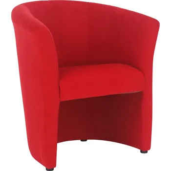 Obývací stěna Klubové křeslo, červená, CUBA