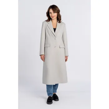 Dámský kabát Kabát ARIANA Šedý 38