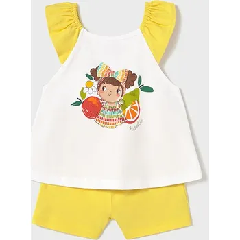 Set - tričko s potiskem a kraťasy Mayoral - 2501234094 Veľkosť: 86