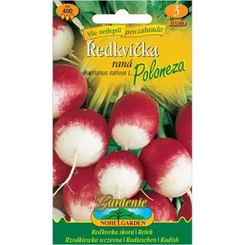 Pěstitelství Nohel Garden Ředkvička raná POLONEZA, kulatá červenobílá