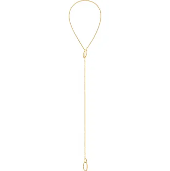 Náhrdelník Calvin Klein Dlouhý variabilní pozlacený náhrdelník Sculptural 35000442 + 2 měsíce na vrácení zboží