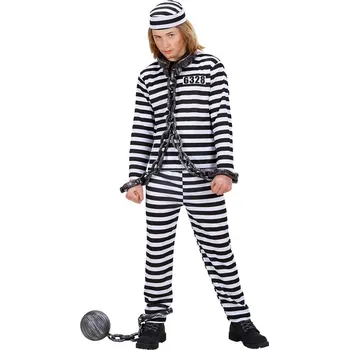 Karnevalový kostým Dětský kostým - Vězeň Velikost: 8/10 let - 140 cm