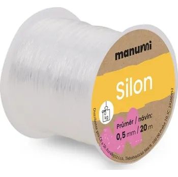 Manumi Vlasec na korálky 0,5 mm/20m