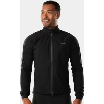 Cyklistická bunda Trek Circuit Rain Jacket černá S
