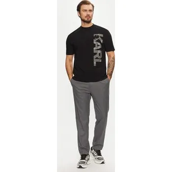 KARL LAGERFELD T-Shirt 755198 551221 Černá Regular Fit S