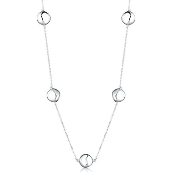 Náhrdelník JVD Moderní stříbrný náhrdelník pro ženy SVLN0514XK20045 + 2 měsíce na vrácení zboží