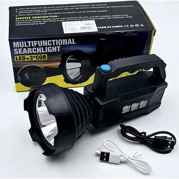 VÝPRODEJ - svítilna, baterka, multifunkční, LED COB (Svítilna - baterka LED, VÝPRODEJ pouze 1ks)