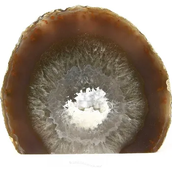 Přírodní kámen Achát hnědý geoda 233g (Brazílie)