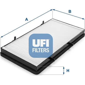 Ventilátor topení a klimatizace Filtr, vzduch v interiéru UFI 53.131.00