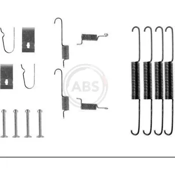 Brzdová čelist Sada příslušenství, brzdové čelisti A.B.S. 0664Q