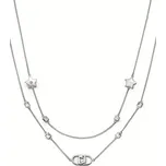 Liu Jo Stylový dvojitý náhrdelník z oceli Fashion LJ2206 + 2 měsíce na vrácení zboží