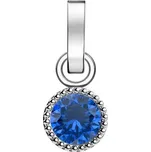 Rosefield Ocelový přívěsek pro ženy narozené v září PE-Silver-Sep + 2 měsíce na vrácení zboží