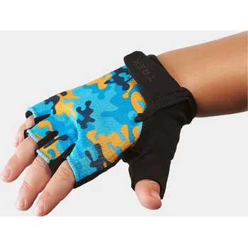 Cyklistické rukavice Trek Kids Glove modrá S/M