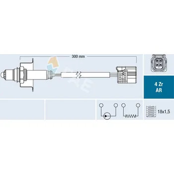 Lambda sonda Lambda sonda FAE 75622