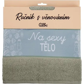Desková hra Albi Ručník 50x90cm - Na sexy tělo