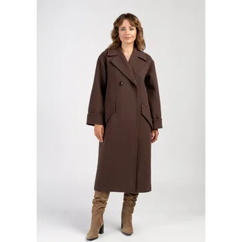 Dámský kabát Kabát CAMILLA, čokoláda 40