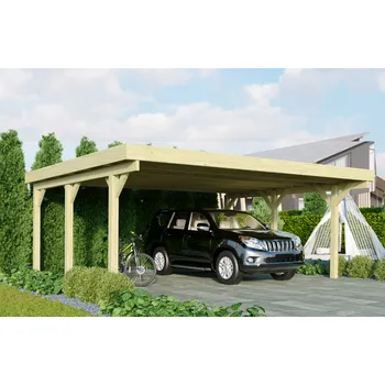 Přístřešek na auto Přístřešek na auto carport KARIBU CLASSIC 1A 5,63 x 3,94 m Varianta: carport KARIBU CLASSIC 1A 61584 LG3307