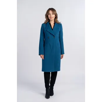 Dámský kabát Kabát DOROTA mořský 38