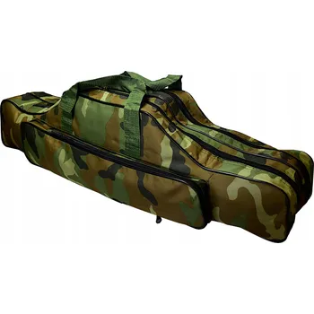 Pouzdro na prut OBAL NA PRUTY 2 KOMORY 80 cm boční kapsa