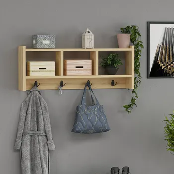 Komoda HALAM věšák s policí, dub