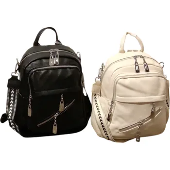 RB-nakuplevne Dámský koženkový batoh - kabelka 9 l