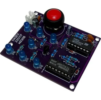 Elektronická stavebnice Hrací kostka elektronická modrá v.2 STAVEBNICE