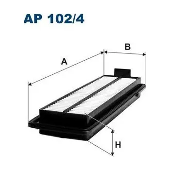 Vzduchový filtr Vzduchový filtr FILTRON AP 102/4
