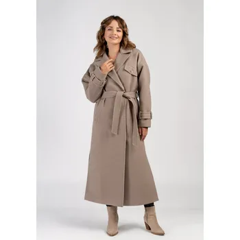 Dámský kabát Kabát SALMA cappuccino 38