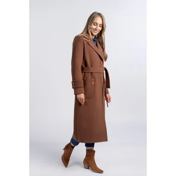 Dámský kabát Kabát ESTERA velbloudí 38
