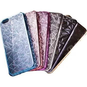 Pouzdro na mobilní telefon Pouzdro Metalic Slim Diamond Samsung Galaxy J5 J500 Černé