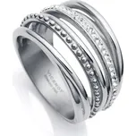 Viceroy Výrazný ocelový prsten s kubickými zirkony Chic 75306A01 52 mm + 2 měsíce na vrácení zboží