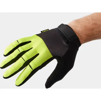 Cyklistické rukavice Trek Circuit Twin Gel Full Finger Glove Radioactive Yellow XXS